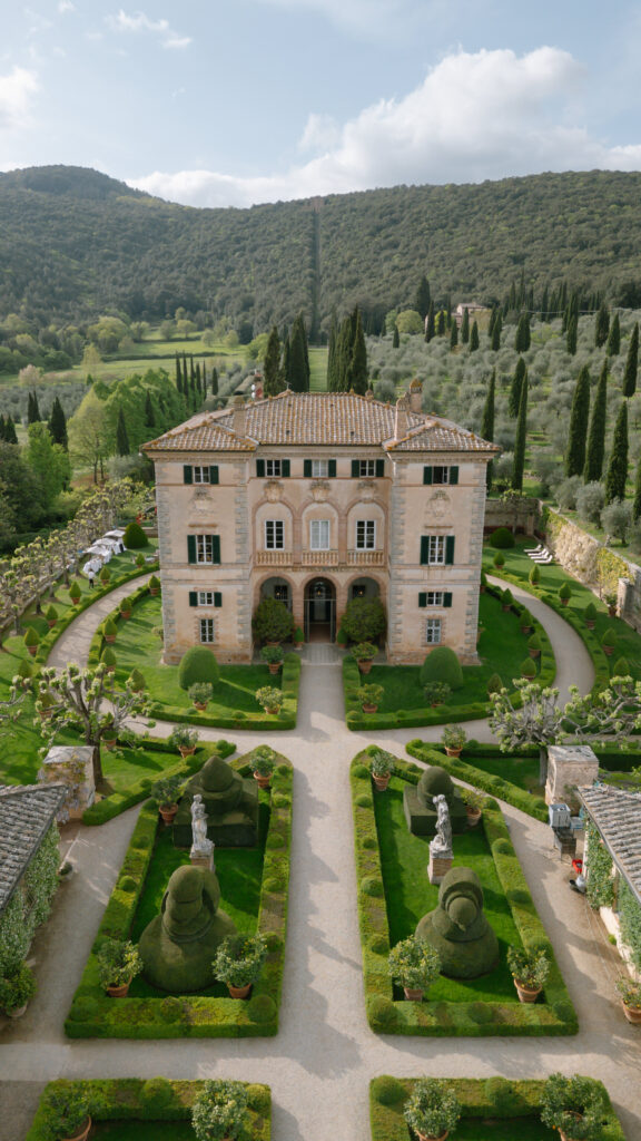 Villa Cetinale wedding venue in Sovicille, near Siena, Tuscany